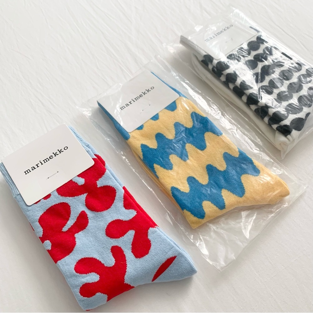 NWT Marimekko Socks - Lot of 3